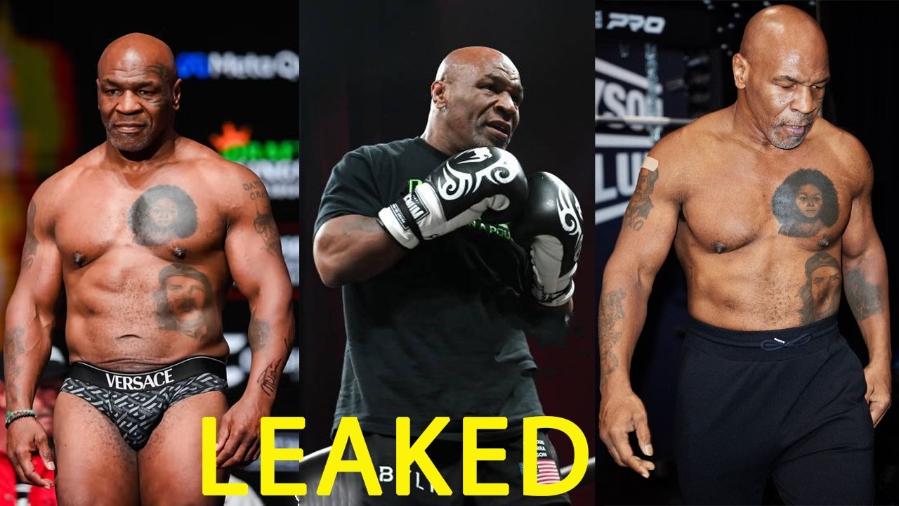 *NEW* Mike Tyson LEAKED Training Footage For Floyd Mayweather FIGHT! (59 Years Old)