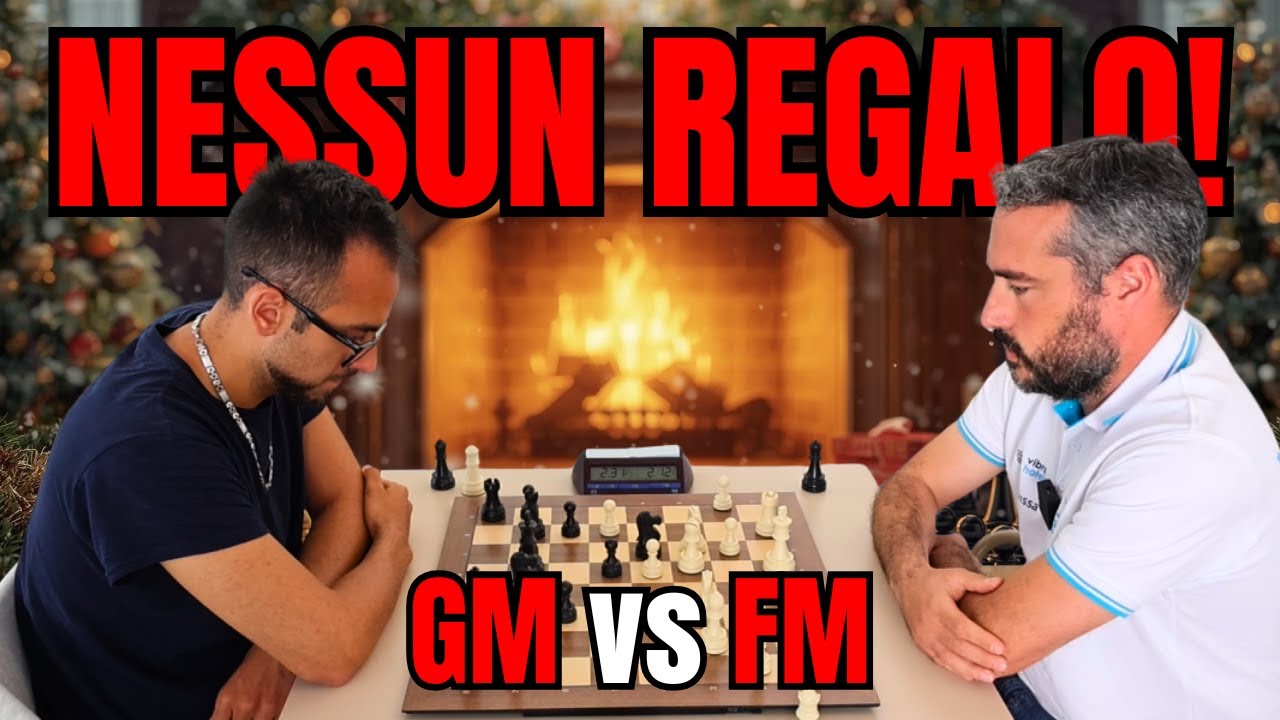 SPECIAL NATALE | GM Sosa vs FM Napoli – ERRORE TATTICO FATALE
