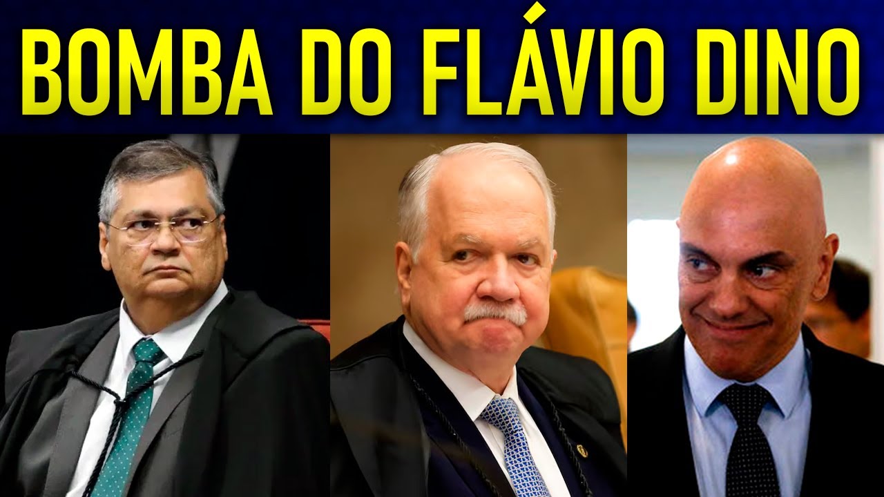 FLÁVIO DINO TRITURA GOLPE E HUMlLHA FACHIN AO VIVO!! ALEXANDRE DESAFIA GLOBO E CALA JORNALISTAS