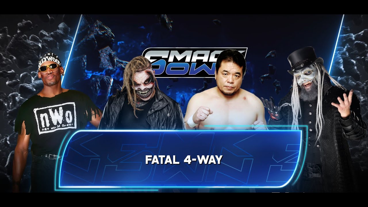 Dennis Rodman vs. The Fiend vs. Mitsuharu Misawa vs. Uncle Howdy: WWE 2K25 Gameplay