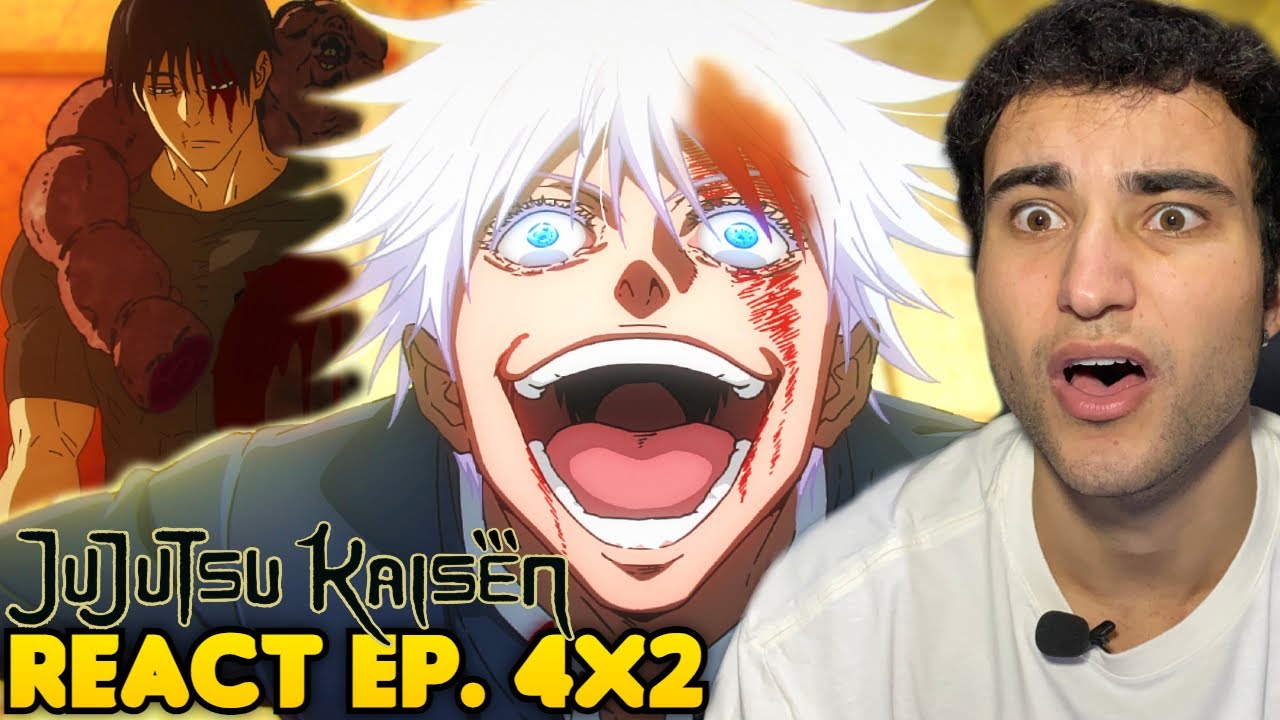 GOJO E GETO VS TOJI - React Jujutsu Kaisen EP. 4 Temporada 2