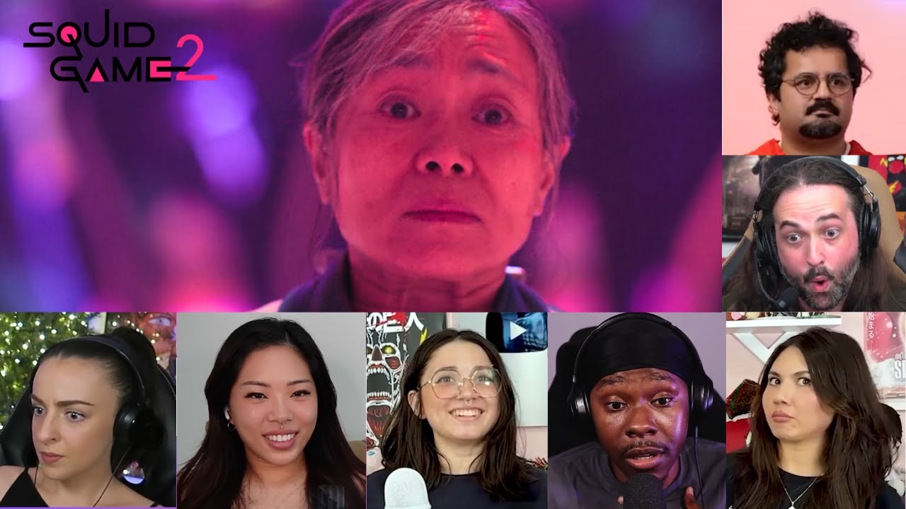 Reactors Reaction to the Mingle: Group Of Three  | Squid Game Season 2 Episode 6 (2024)