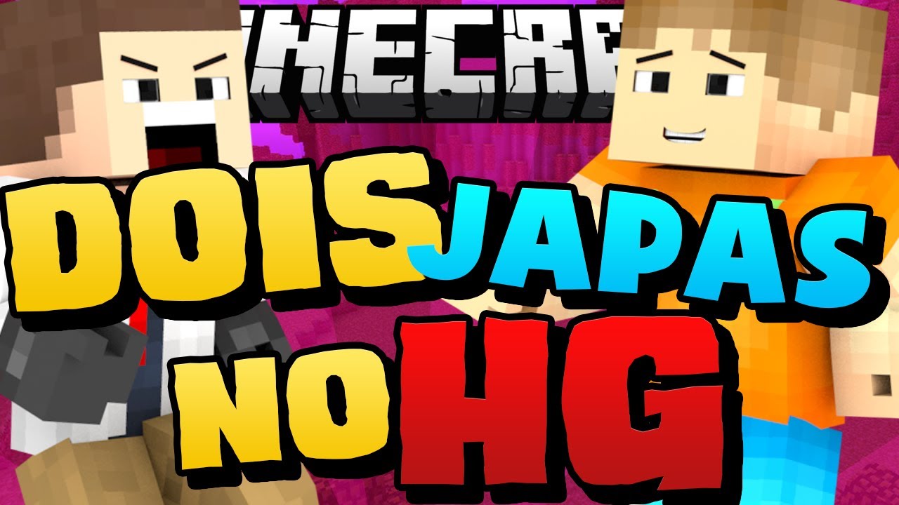 DOIS JAPAS NO HG : Times Impossiveis (Duas FaceCams) - Minecraft