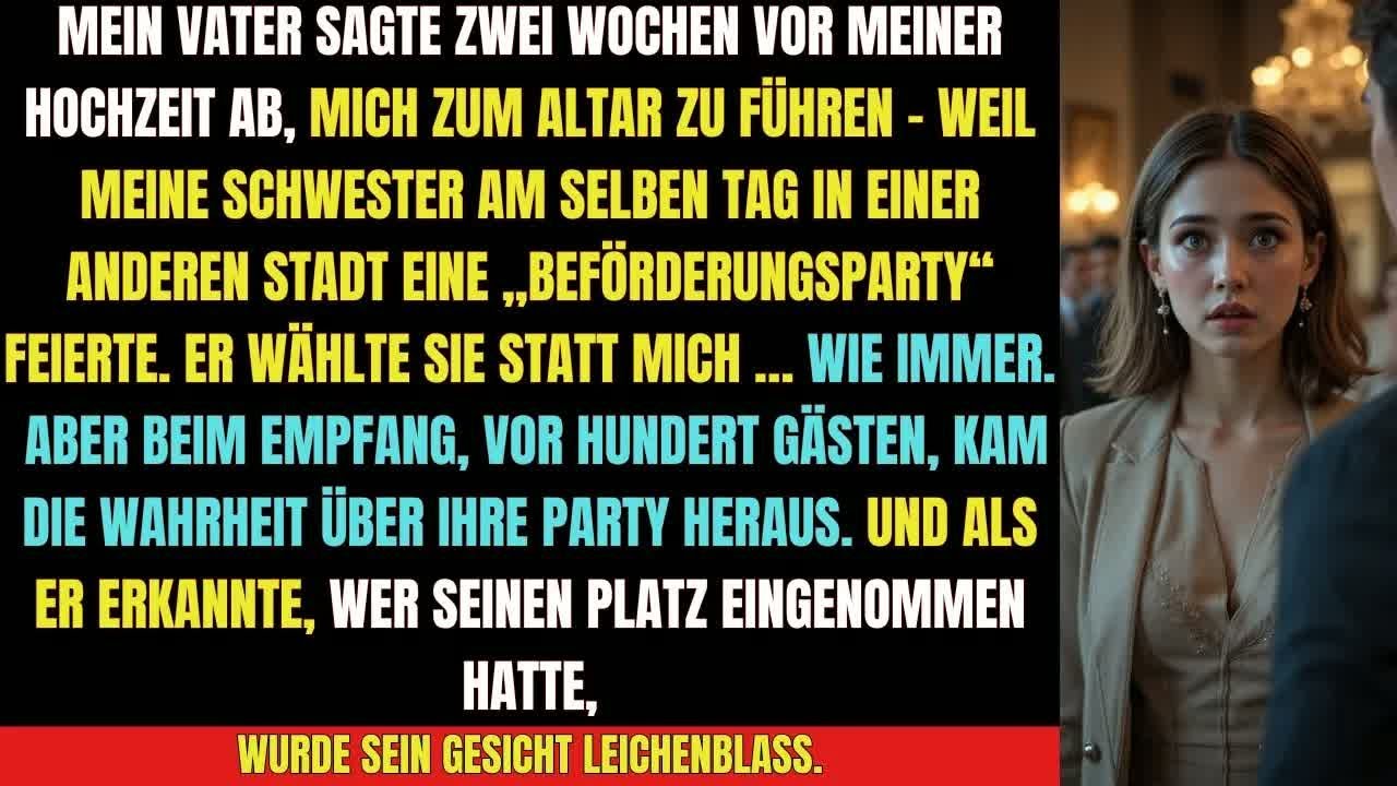 👉 Als er erkannte, WER an seiner Stelle neben mir stand, erbleichte er…