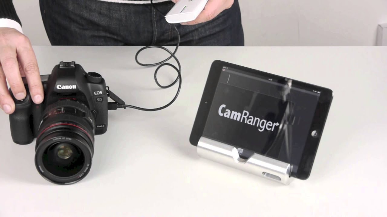 CamRanger wireless iOS Fernauslöser mit Live View - by www.enjoyyourcamera.com