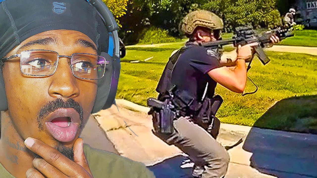 Sniper Responds to Children Being Held Hostage Bodycam Reaction Poppa Benji