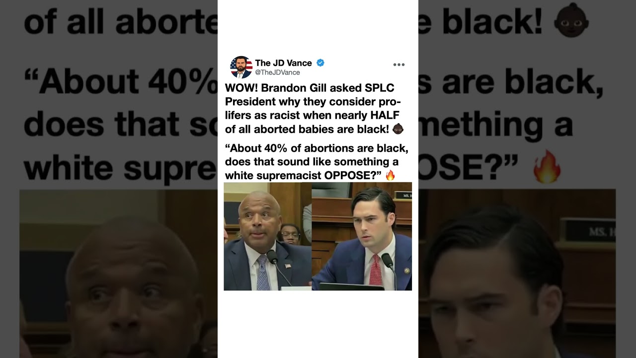 Brandon Gill's Question Sparks Debate 👀