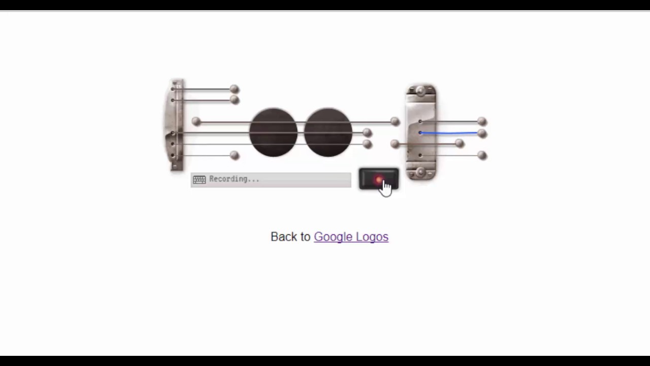 Google Guitar Doodle - Les Paul