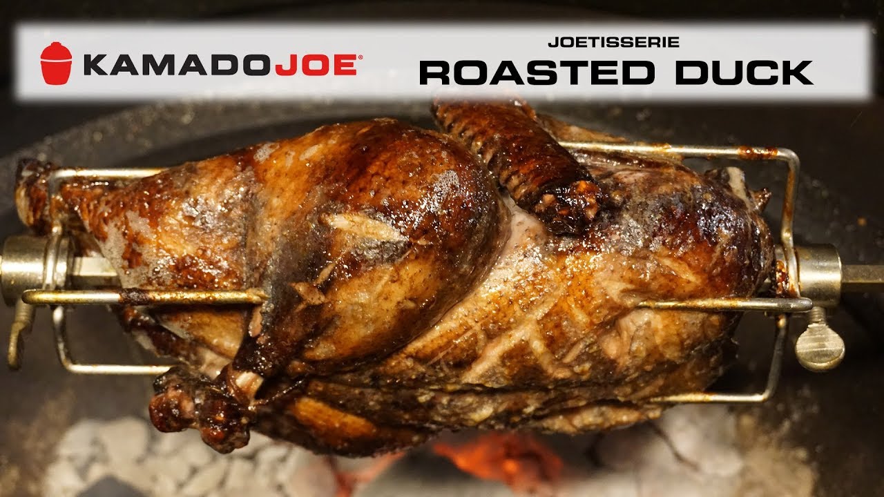 Kamado Joe Joetisserie Duck