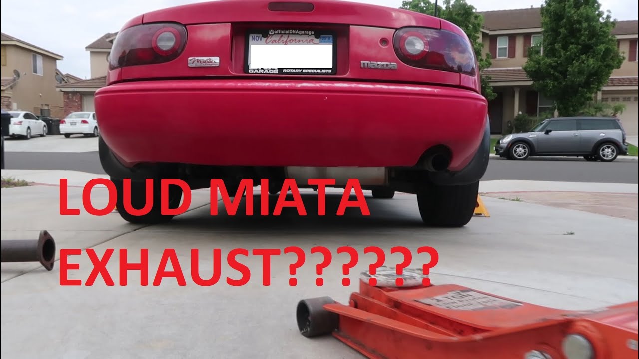Magnaflow exhaust for the Miata NA!!!!!