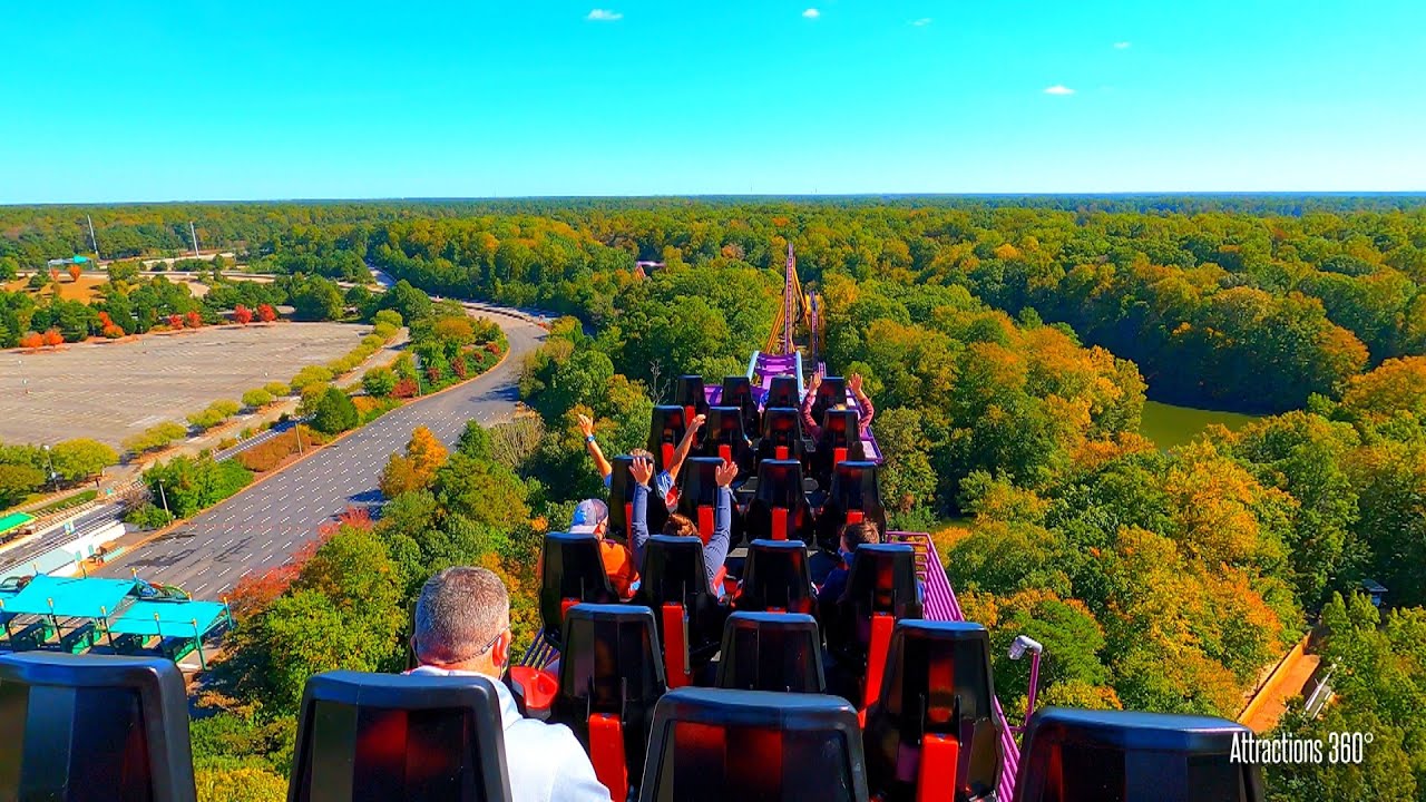 Roller Coaster GoPro HERO9 Horizon Leveling Test - Busch Gardens Theme Park