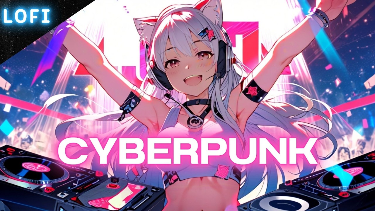 Lofi Anime EDM Neon Pulse Embrace | EDM Japan By VivizZ