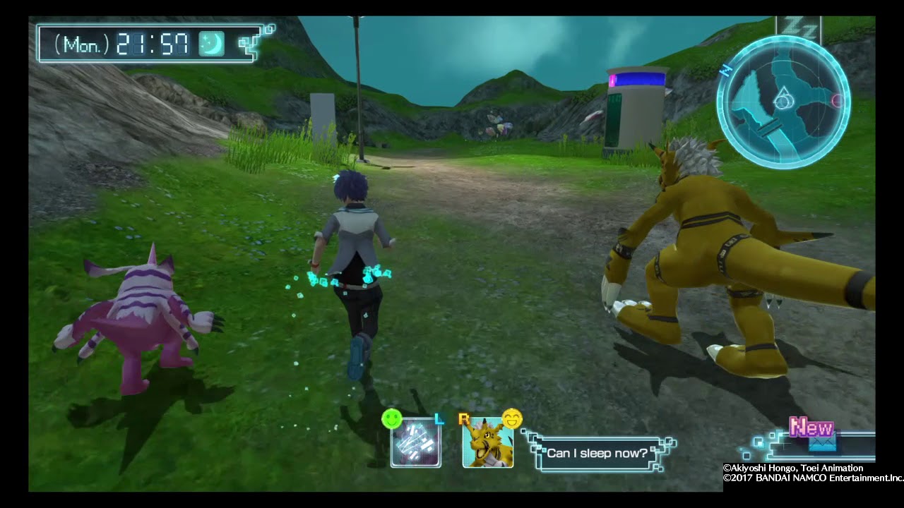 Digimon World: Next Order Getting Garurumon