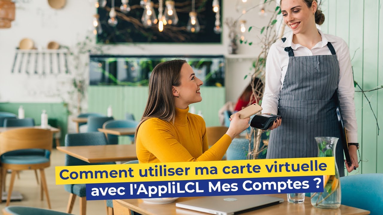 #Tuto : Comment utiliser ma carte virtuelle avec l'#AppliLCL Mes Comptes ?