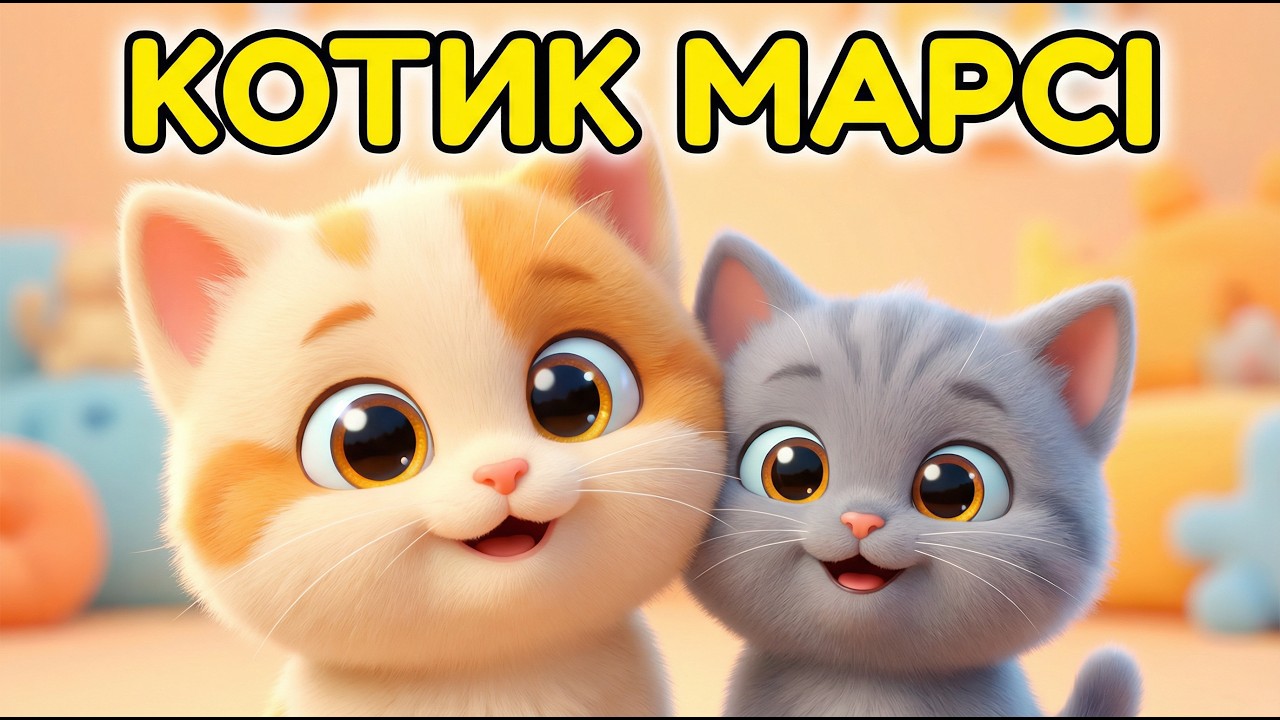 🐱💙 Котик Марсі вчить добру та спокою 🌈✨