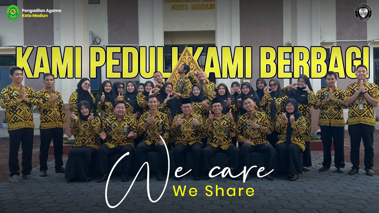WE CARE WE SHARE - SELAMAT HARI RAYA IDUL FITRI 1446 H