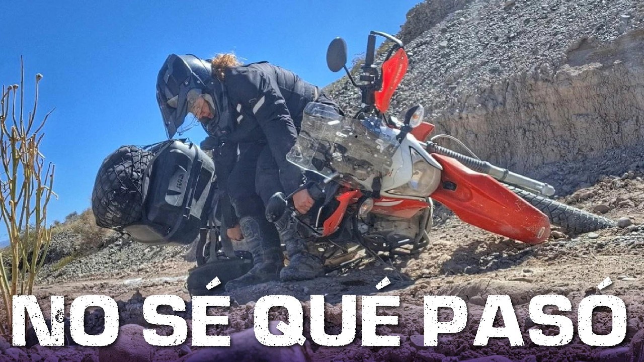 Se TORCI&Oacute; la moto, se CAMBIAN los PLANES | Tudcum - Angualasto - Jachal - Huaco
