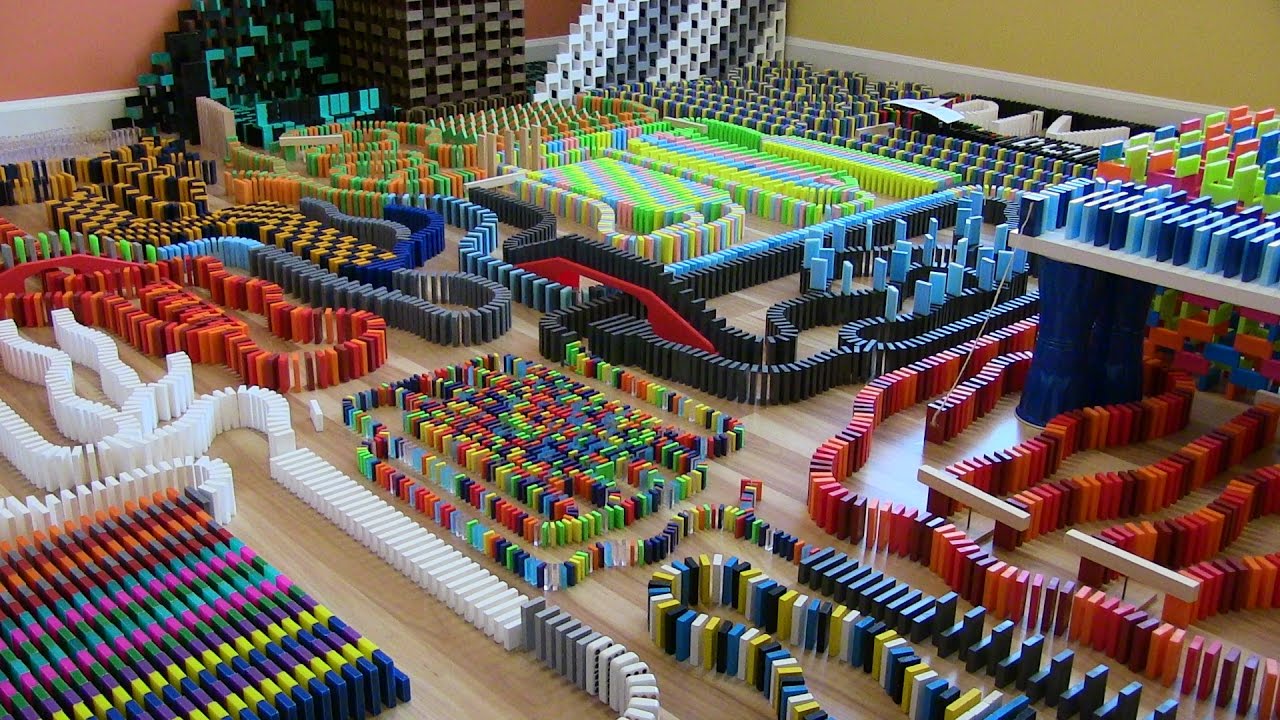 DIVERSE DOMINO DISARRAY!!! (20,000 DOMINOES!)