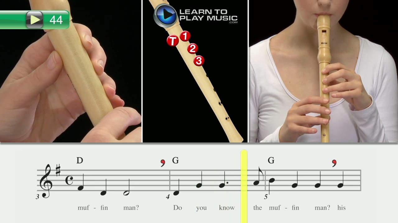 Ex044 - Recorder Method for Young Beginners - Book 2 - Backing Mix