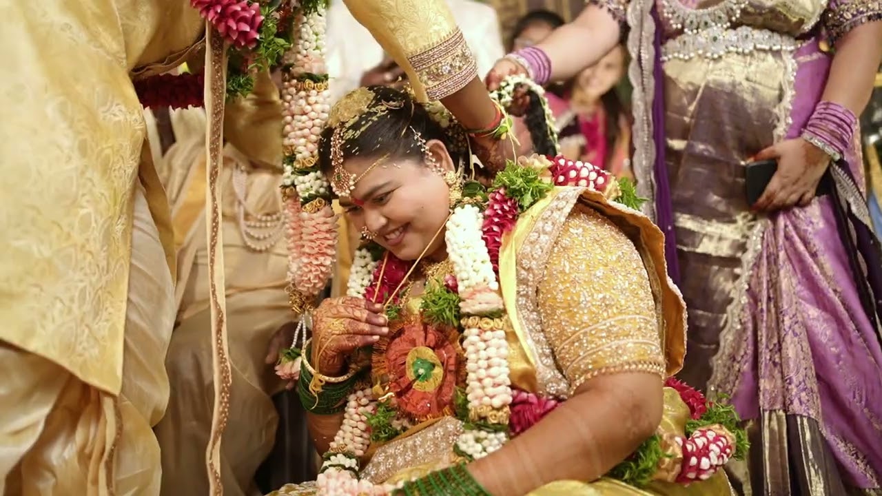 Shirisha weds Raghuveer 💕wedding trending bridemakeup teluguwedding @advsirimaddela 