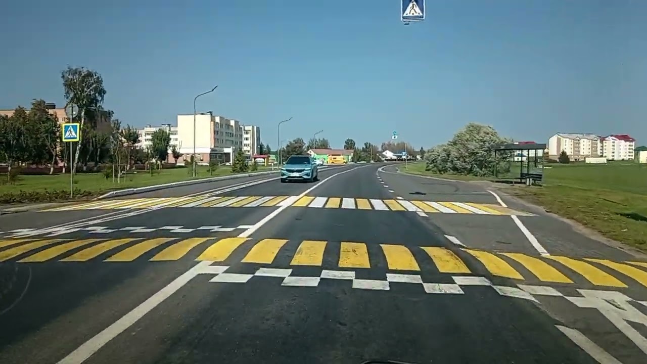 🏡БЕЛАРУСЬ. ЕДЕМ СО СВАДЬБЫ.САМАЯ РЕАЛЬНО КРАСИВАЯ,ДОРОГА ЧЕРЕЗ МЯДЕЛЬ. СМОТРИТЕ!