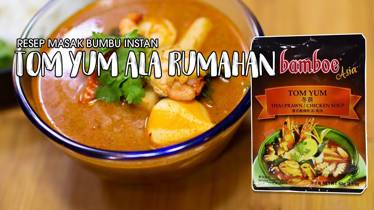 Tom Yum Ala Rumahan bumbu instan BAMBOE