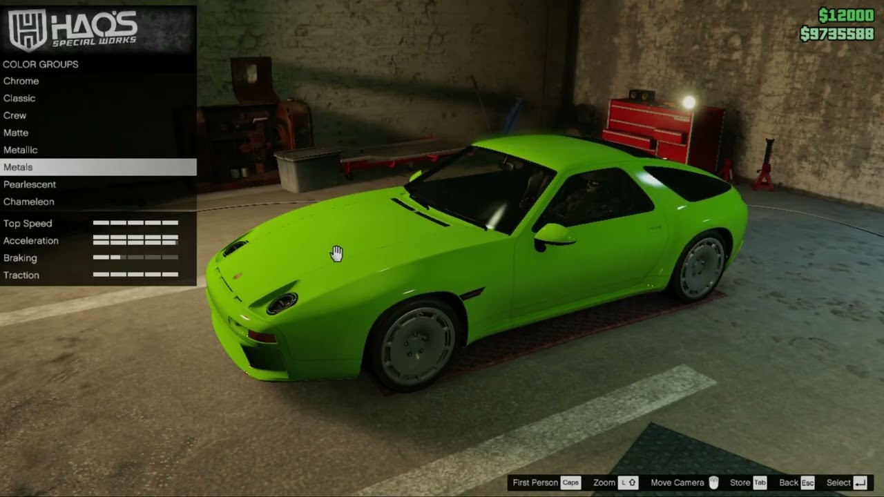GTA 5 Pfister Astrale Customization (Nardone Porsche 928)