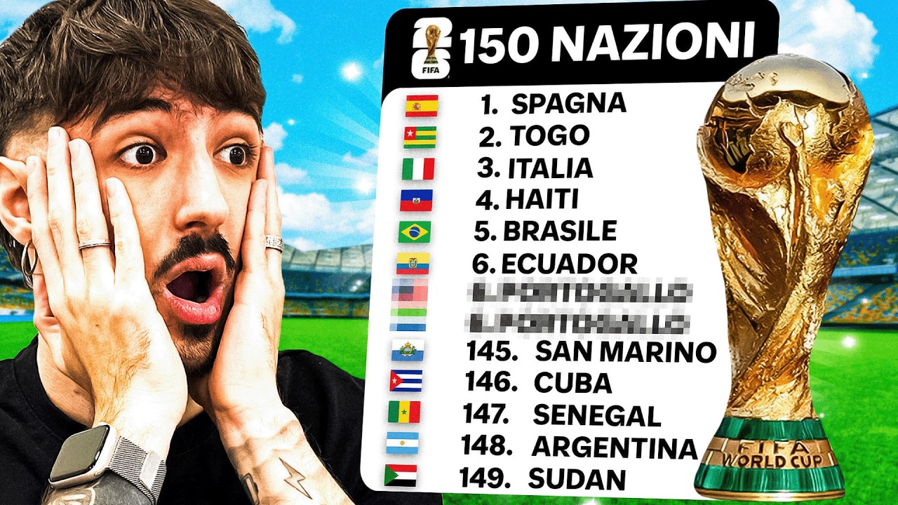HO CREATO IL MONDIALE più GRANDE DI SEMPRE!