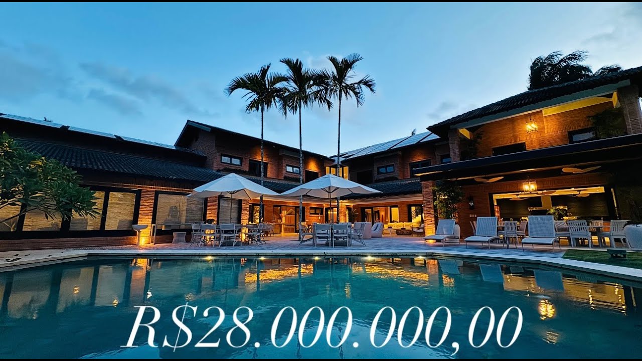 Mansão de alto luxo disponível para venda com exclusividade no Jardim Acapulco R$28.000.000,00