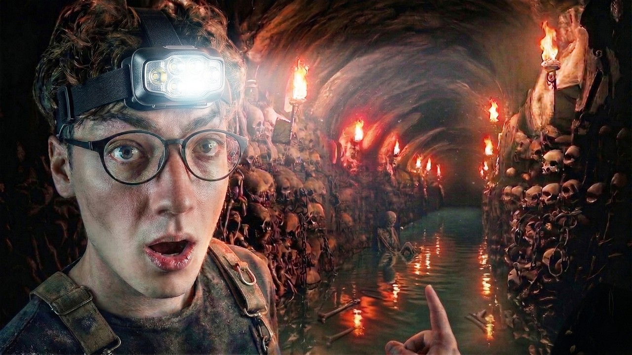 Dentro le CATACOMBE ILLEGALI di Parigi 300 km di Tunnel | Ep.1 🇫🇷
