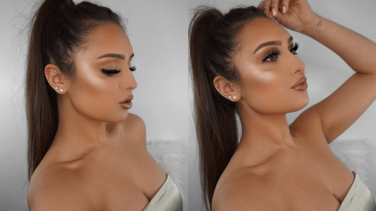 SIMPLE GLOWY MAKEUP