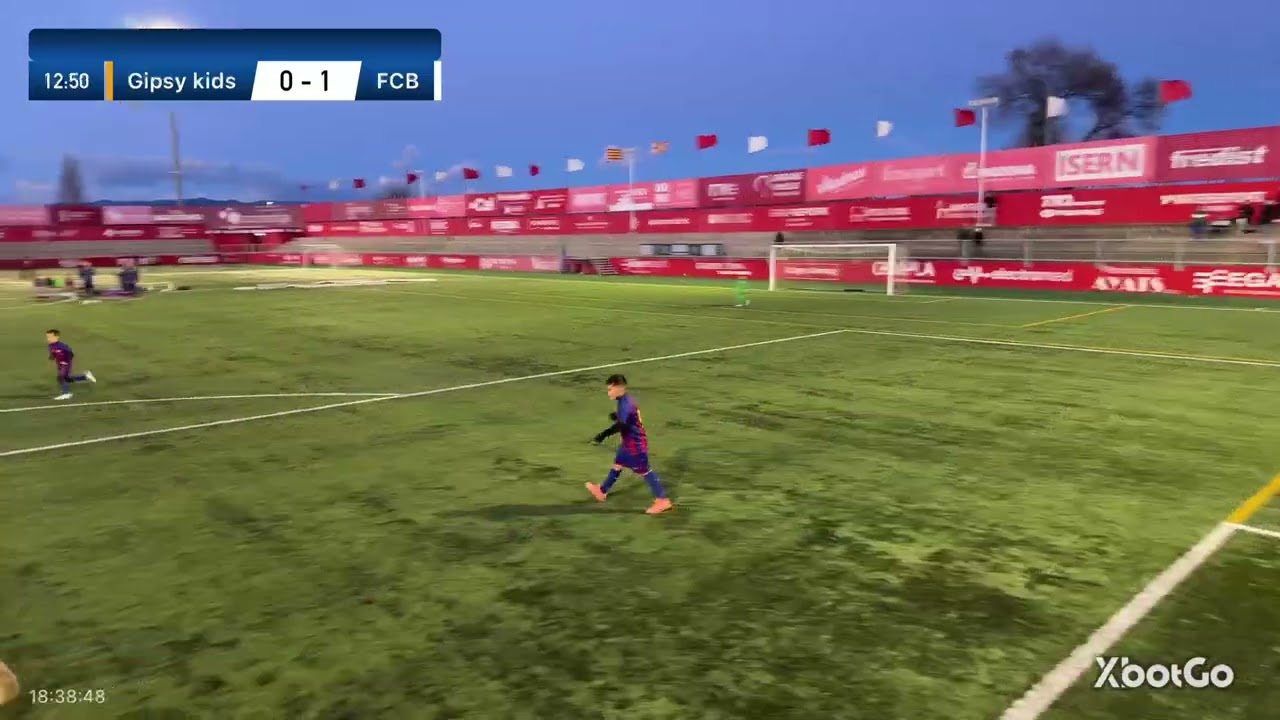 Joaquin Final vs Escola Barça