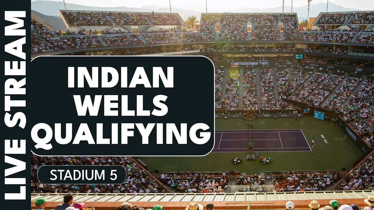 Live Qualifying Stream: Stadium 5 | BNP Paribas Open 2026
