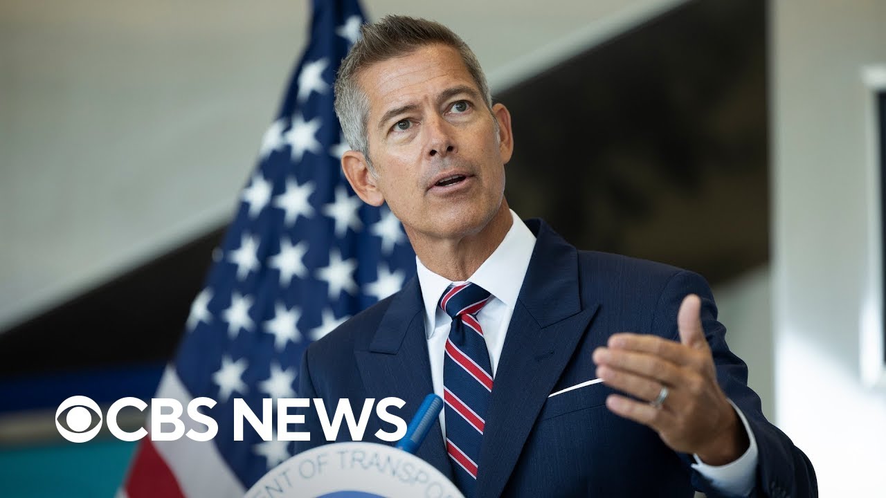 U.S. to reduce air traffic by 10% at 40 airports starting Friday, Duffy says | full video