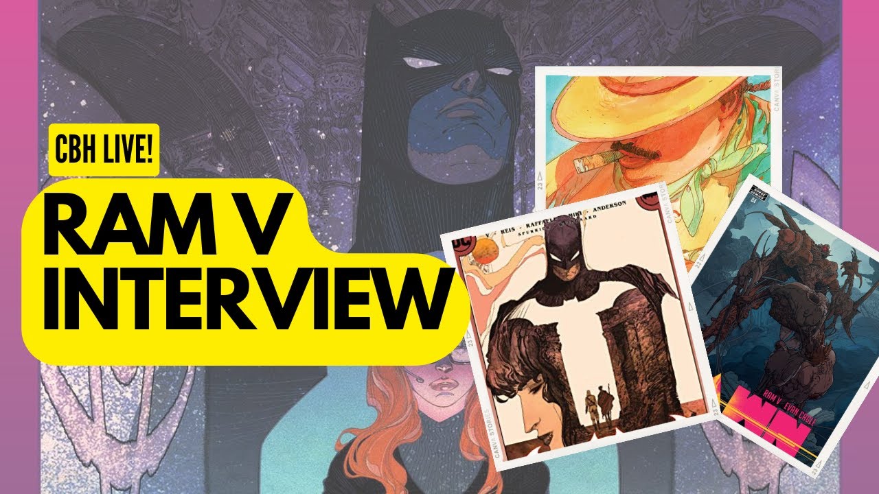 Ram V Interview! The End of Detective Comics & The Start of New Gods!