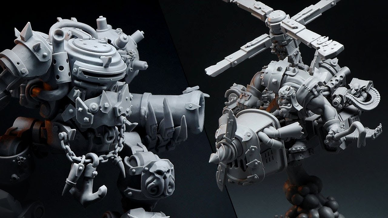 Airborne Shokk Skwad and Kannoneer of Iron Horde