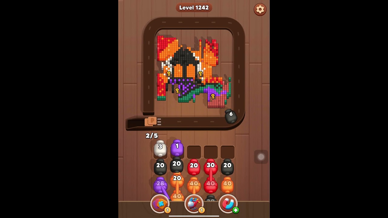 Color Blaze Shooter level 1242