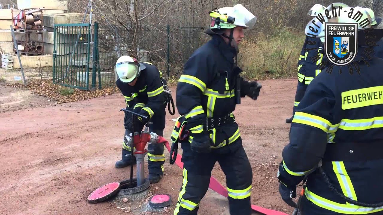 Übung ICE-Strecke am 14. November 2015 - Freiwillige Feuerwehr Halle - Ammendorf