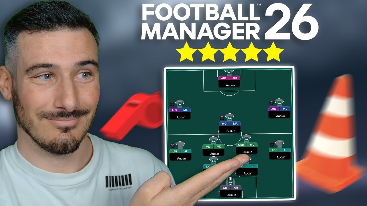 Ma Meilleure Tactique sur FM26 + Mes Entraînements + Mon Affichage