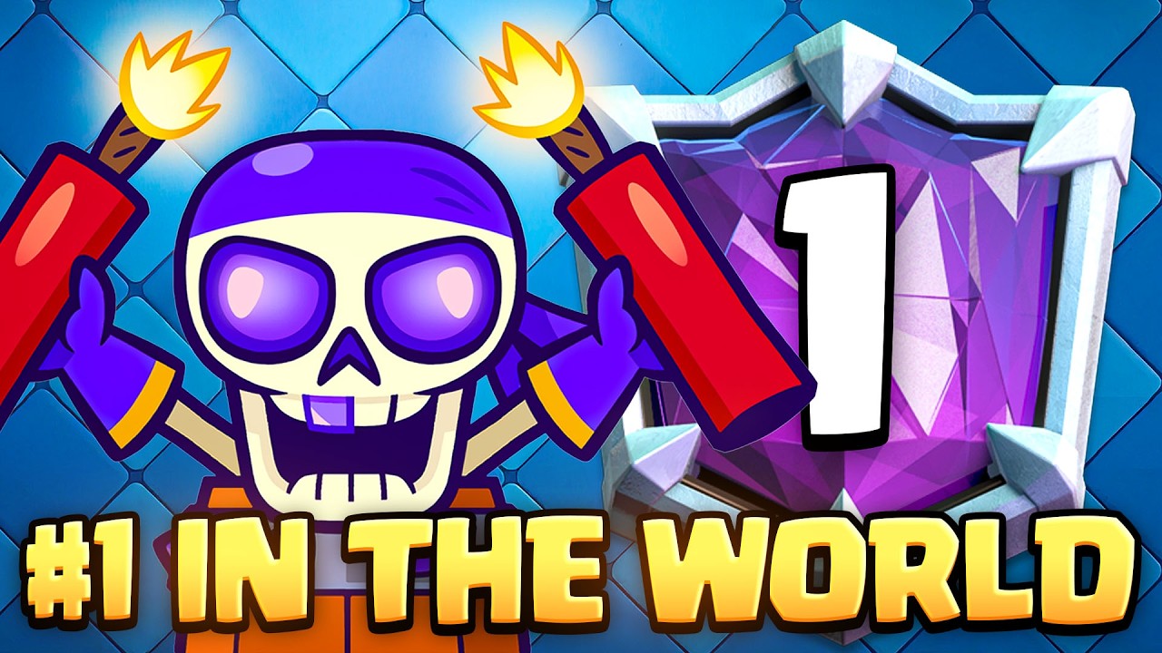 I Am #1 in the World in Clash Royale! 🏆