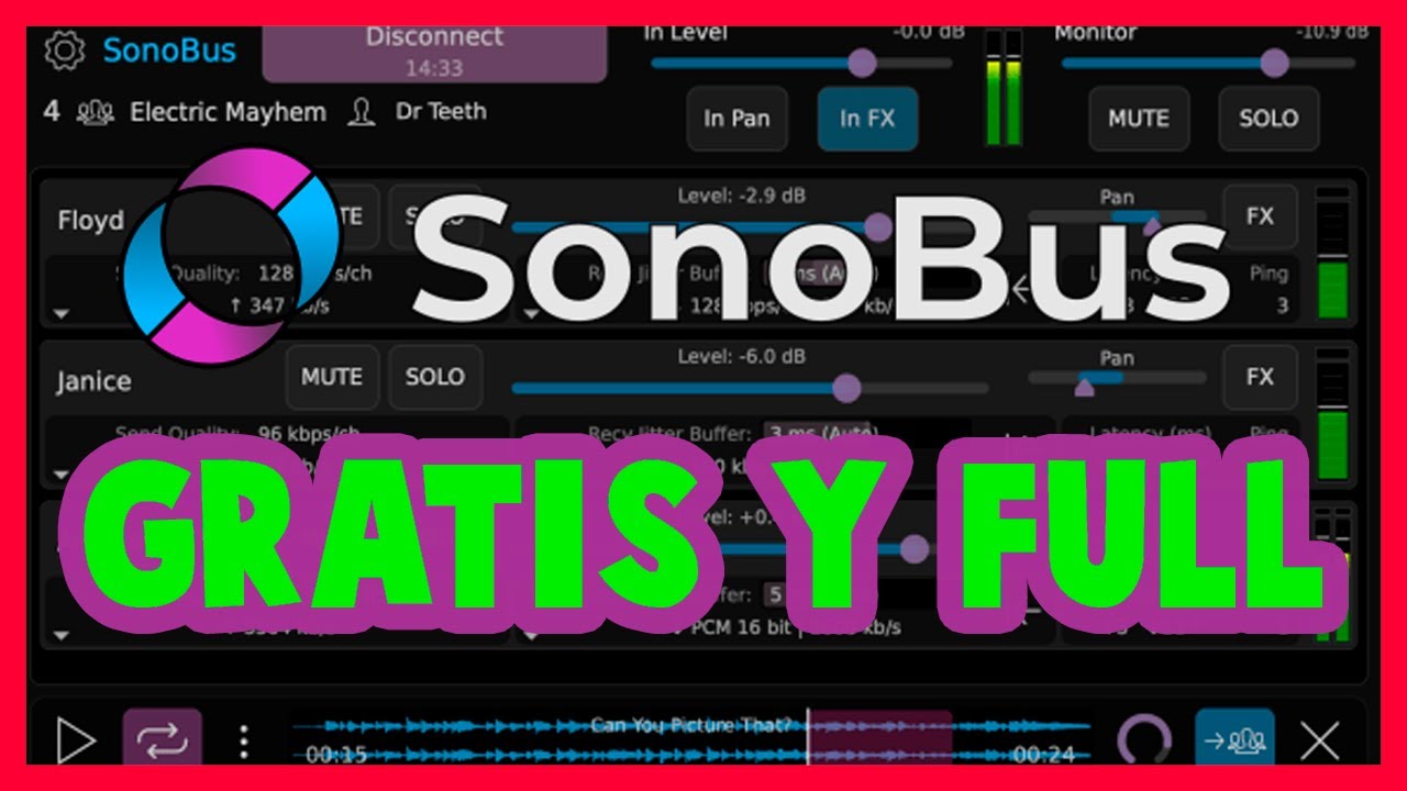 🔴Software GRATIS SONOBUS🔴 Tutorial en Español / 🔥Como TRANSMITIR de FORMA REMOTA con SONOBUS 2022🔥