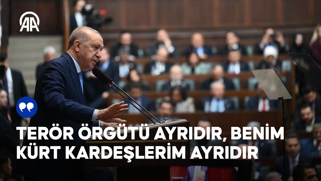Cumhurbaşkanı Erdoğan konuşuyor