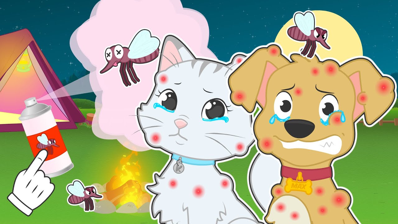 BABY PETS STORIES 🦟😿 Help! How to Heal Kira and Max from Mosquito Bites