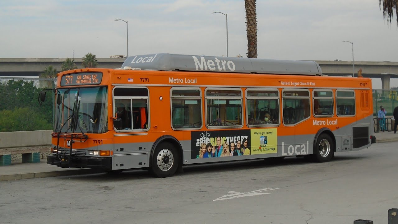 (Requested) LACMTA 2002 NABI 40-LFW CNG #7791