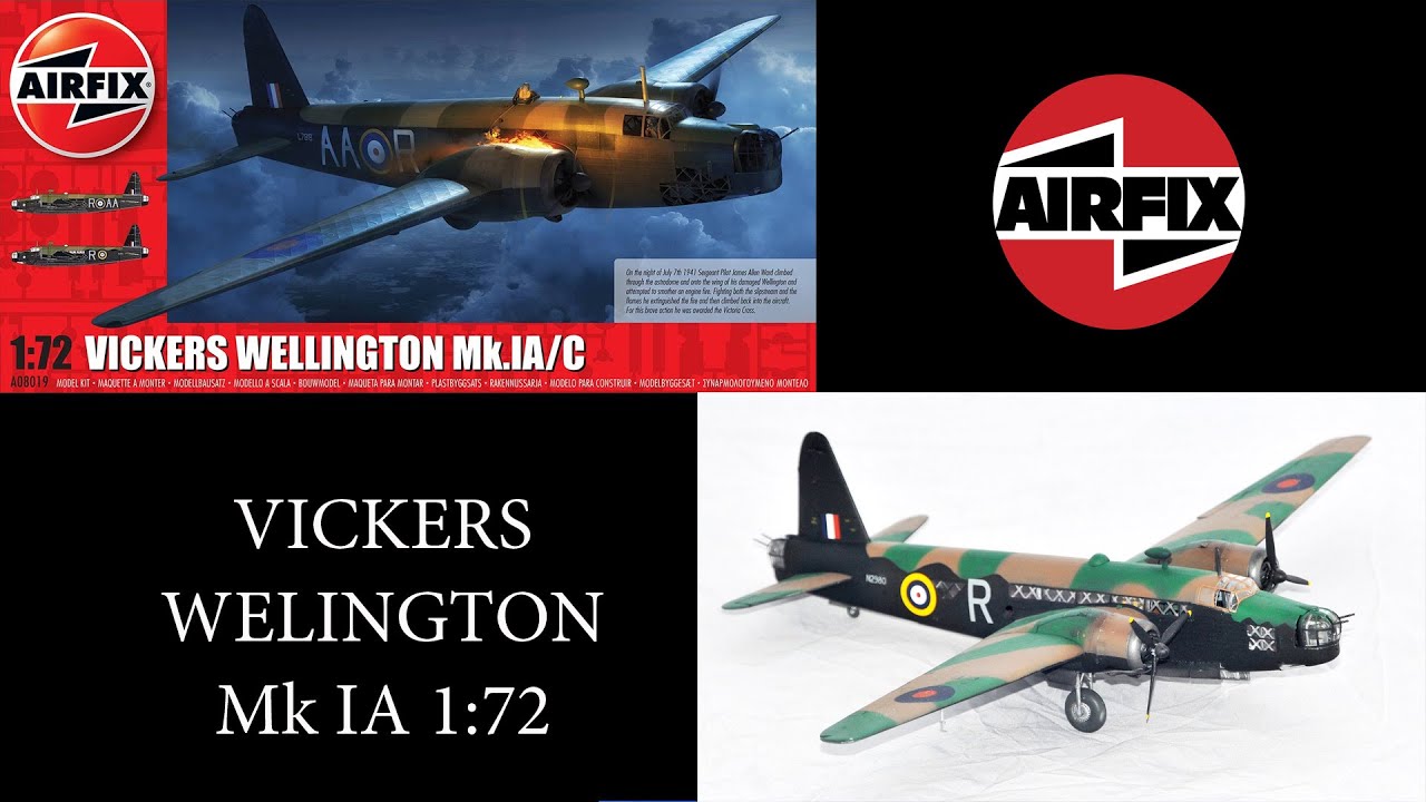 Airfix Vickers Wellington 1:72 IA Full build