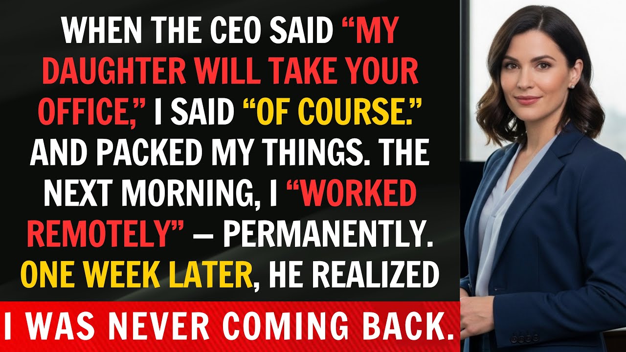 The CEO Handed My Office to His Princess&mdash;So I Took Back What Was Mine | Office Revenge