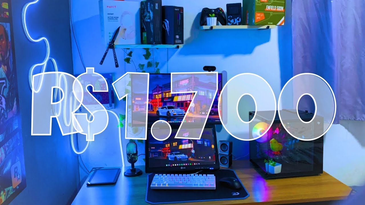 MOSTRANDO MEU SETUP BARATO EM 2025 (I5 3470)