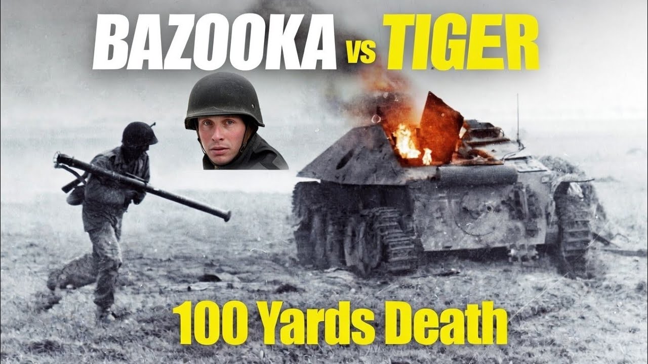 Germans Had No Idea American Bazookas Could Penetrate Their Heaviest Armor From 100 Yards – 