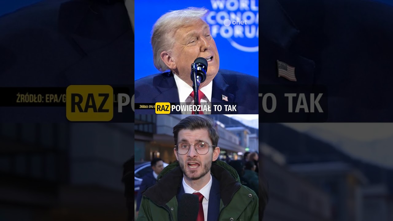 TRUMP O PRZEJĘCIU GRENLANDII. "PIERWSZY RAZ MÓWI TO TAK DOBITNIE"