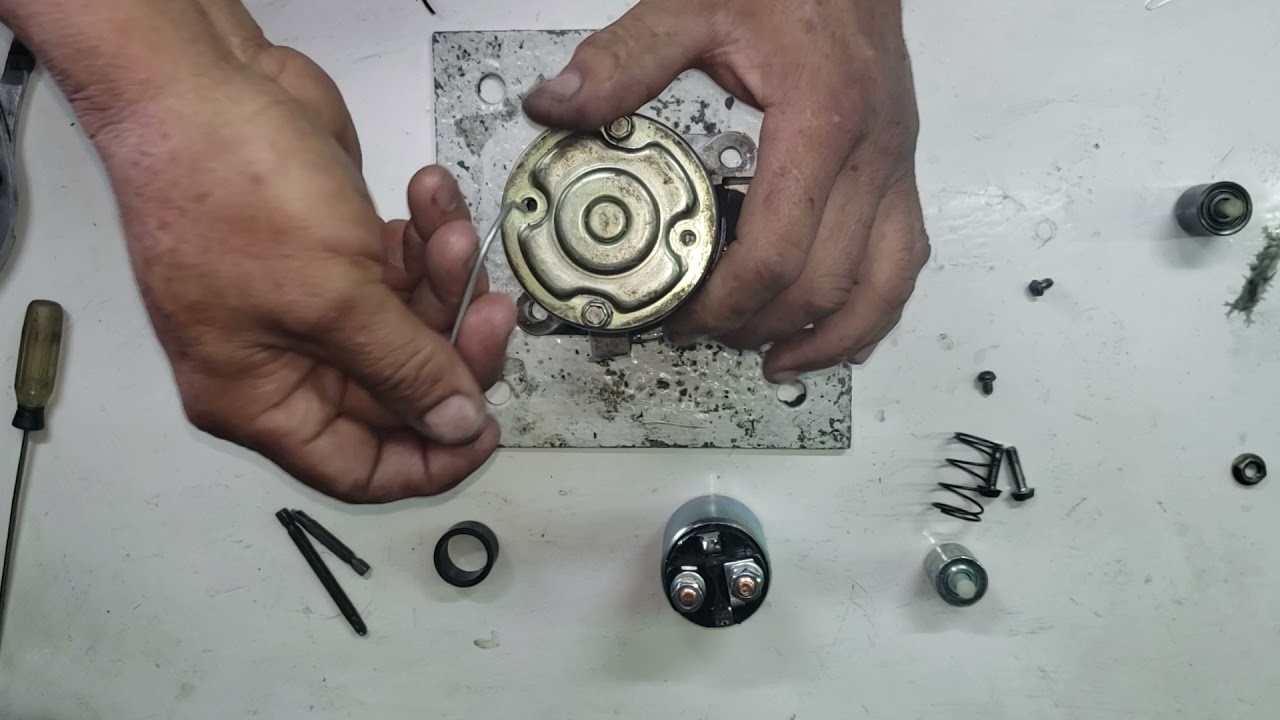 MOTOR DE ARRANQUE DE OUTLANDER DE MITSUBISHI 2006 COMO REPARAR